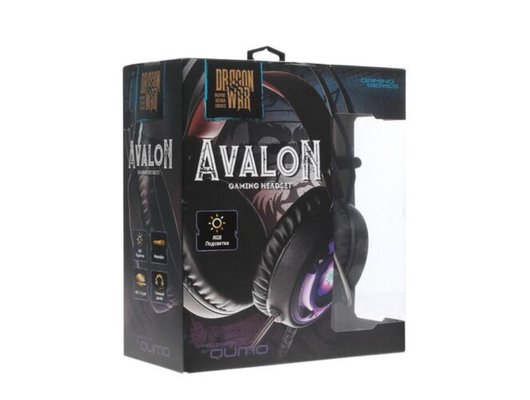 Игровые наушники проводные Qumo Avalon GHS006